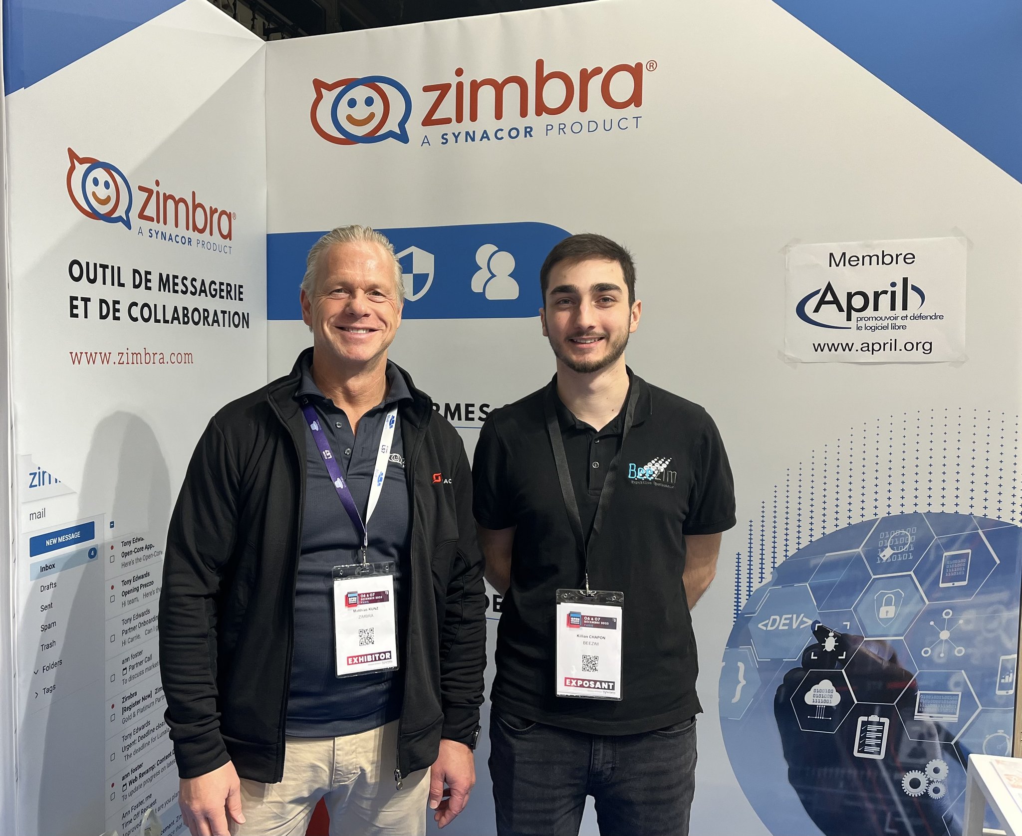 Open Source Experience 2023 Interlocuteurs